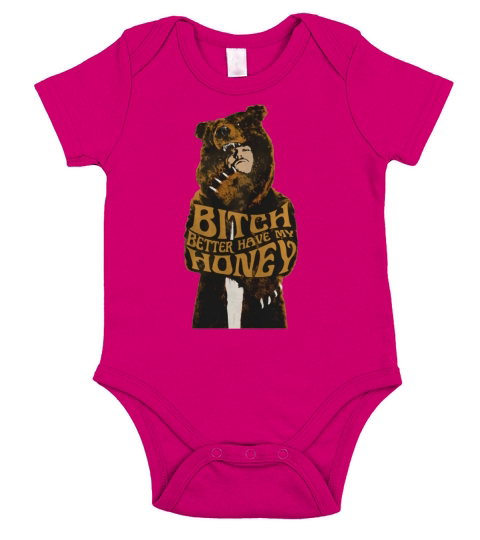 Workaholics Bear Short Sleeve Baby One-Piece
