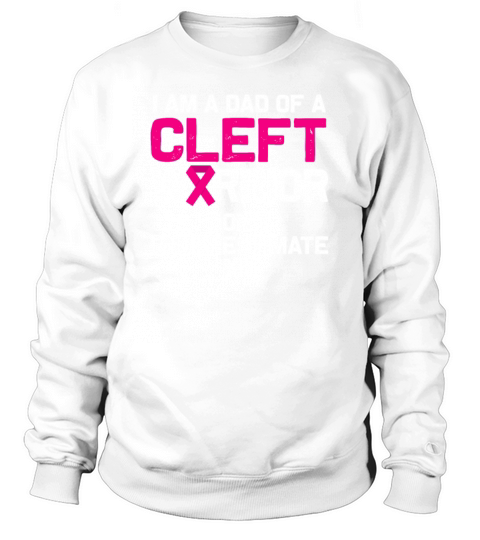 Cleft Palate Lip Medication Strong Awareness print Sweatshirt Unisex