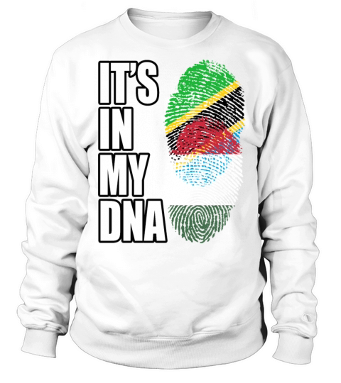 Tanzanian And Hungarian Vintage Heritage DNA Flag Sweatshirt Unisex
