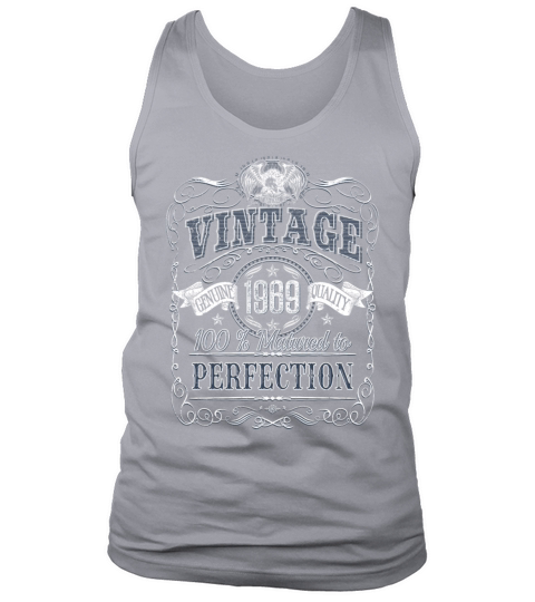 Vinage 1969 birthday year of birth 1969 gift Tank Top Unisex