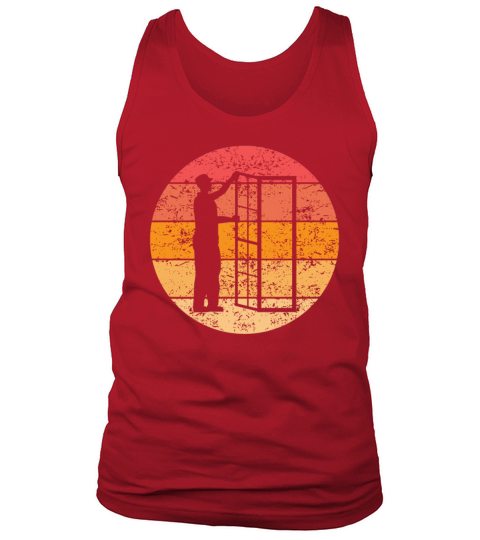 Window Builder Profession Craftsman Retro Gift Tank Top Unisex