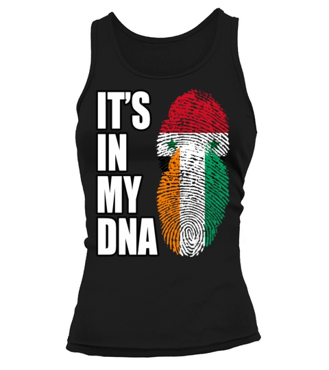 Syrian And Ivorian Vintage Heritage DNA Flag Tank top Woman