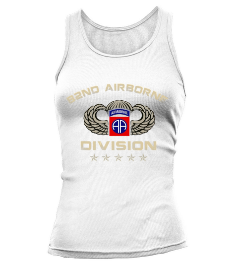 US Army 82nd AIRBORNE Division Veteran Vintage T-Shirt T-Shirt Tank top Woman