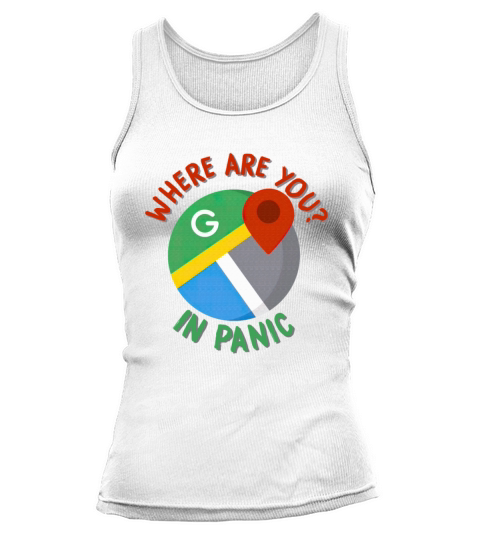 Where are you IN PANIC Tank top Woman