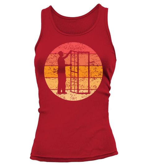 Window Builder Profession Craftsman Retro Gift Tank top Woman