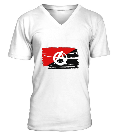 Anarchy Anarchist Flag - Baby Onesie V-Neck T-shirt