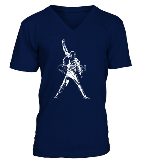 Queen Legendary Freddie Mercury V-Neck T-shirt