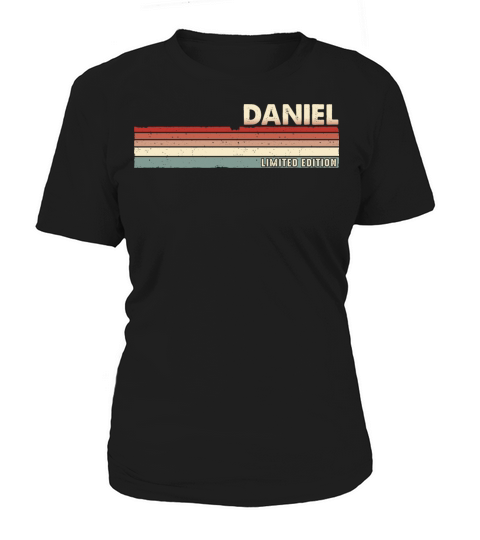Daniel Funny Retro Vintage Name Surname 80s 90s Women's T-Shirt