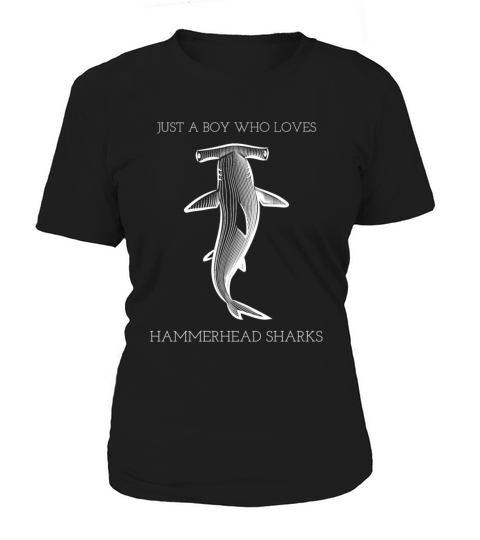 Shark Sayings Boys Just A Boy Who Loves Women's T-Shirt