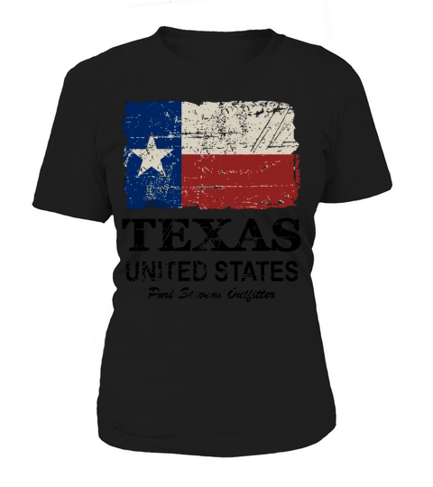 Texas Flag   Vintage Look Women's T-Shirt