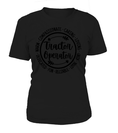 Tractor Operator Vintage Gift Women's T-Shirt