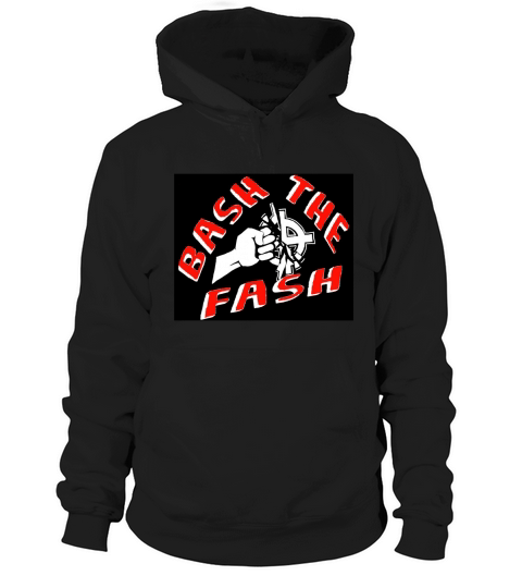 Bash The Fash - black background Shirt Hoodie Unisex