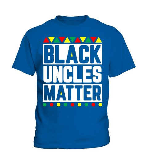 Black Uncles Matter History Month Kids T-Shirt