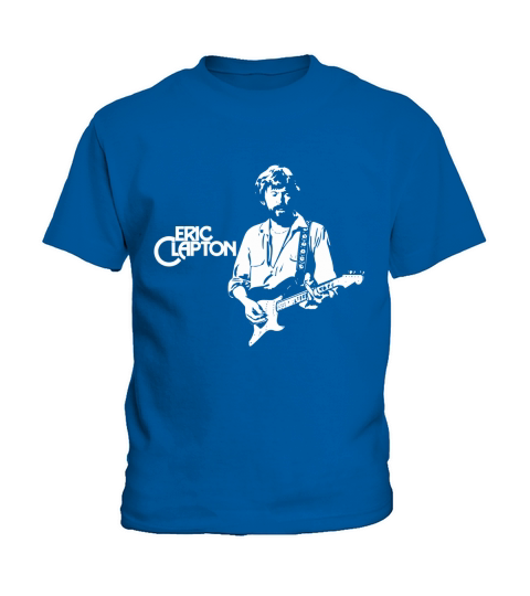 Eric Clapton Guitarist Kids T-Shirt