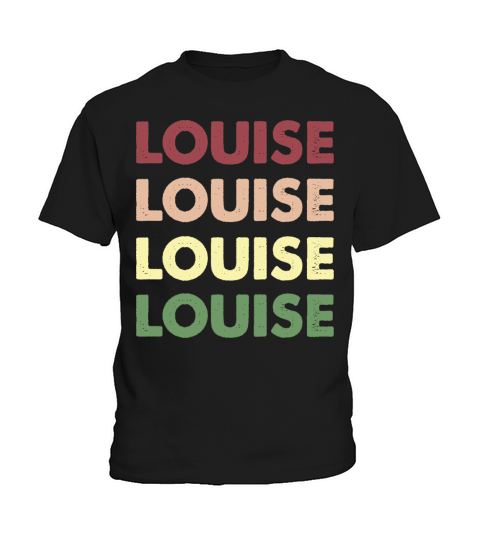 Louise Shirt - Funny Vintage Personalized Louise Kids T-Shirt