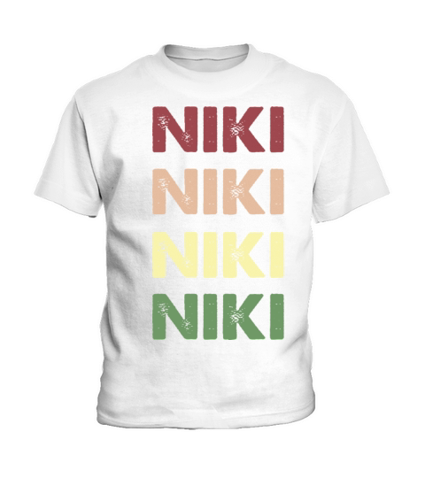 Niki Shirt - Funny Personalized Name Niki Kids T-Shirt