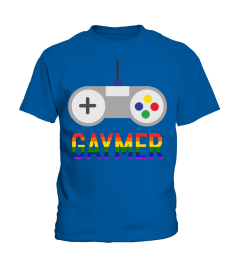 Queer Gay Pride Rainbow Gamer Gaming Gift LGBT Kids T-Shirt