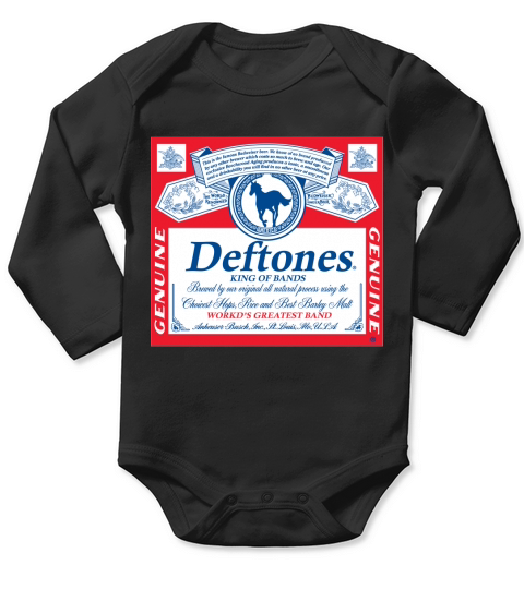 Deftones King Of Bands World’s Greatest Band Genuine shirt Long Sleeve Baby One-Piece