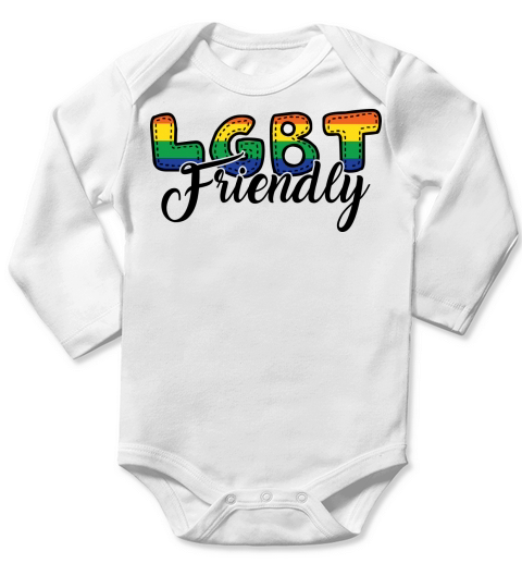 LGBT friendly Long Sleeve Baby One-Piece