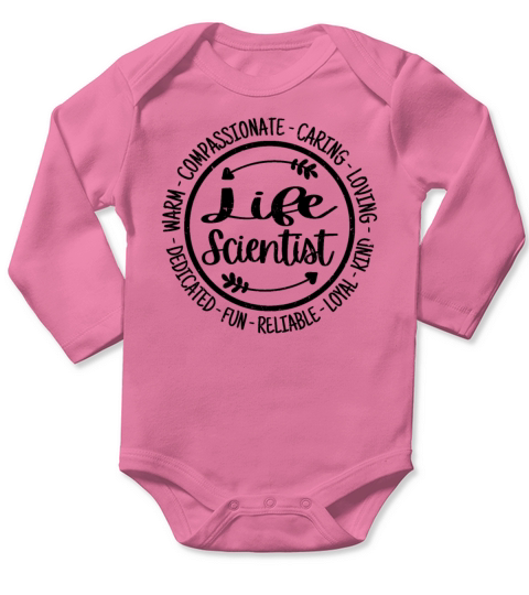 Life Scientist Vintage Gift Long Sleeve Baby One-Piece