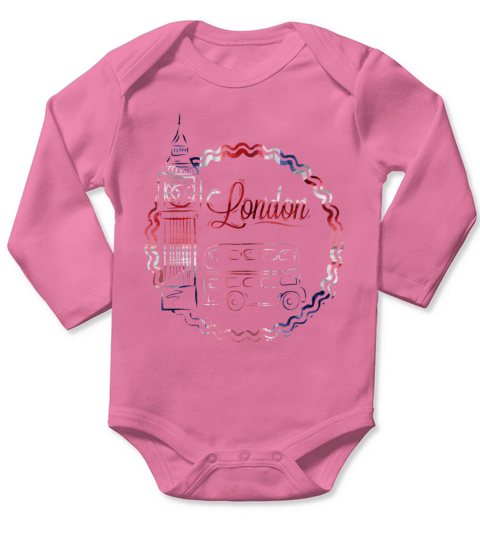 London Long Sleeve Baby One-Piece