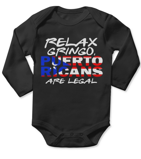 Soy Boricua T Shirt for Men &amp;amp; Women Long Sleeve Baby One-Piece