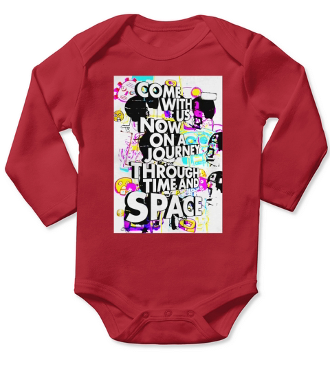 The Mighty Boosh MB (17) Long Sleeve Baby One-Piece