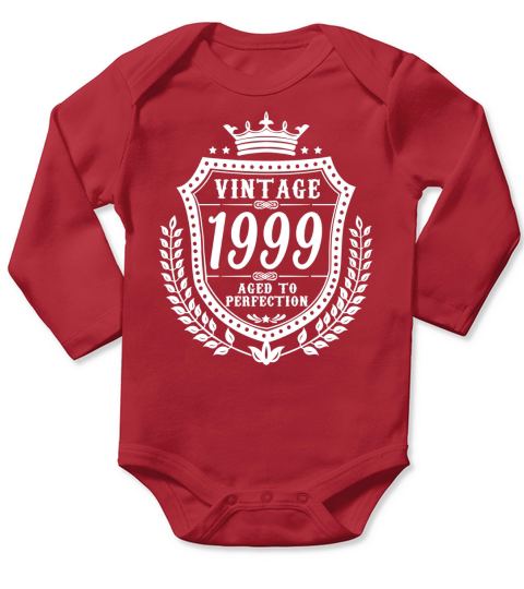 Vintage 1999 Long Sleeve Baby One-Piece