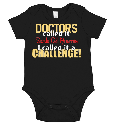 Doctors Called-Sickle Cell Anemia Awareness Ribbon Short Sleeve Baby One-Piece