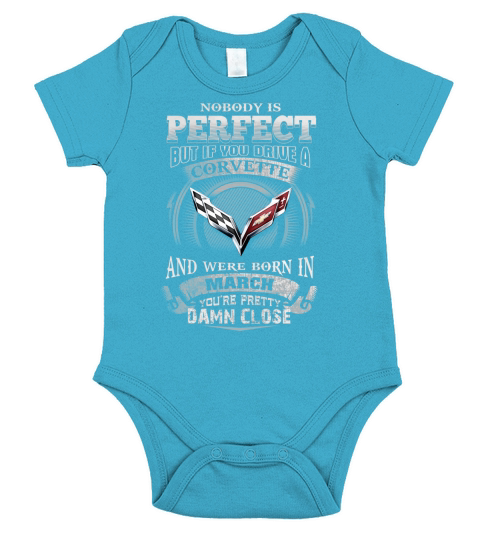 DRIVE A CORVETTE MARCH Short Sleeve Baby One-Piece