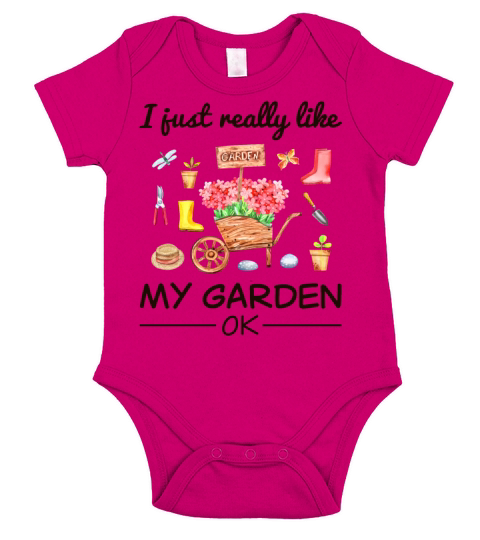 Garden Gardener Hobby Gardener Saying Gift Short Sleeve Baby One-Piece