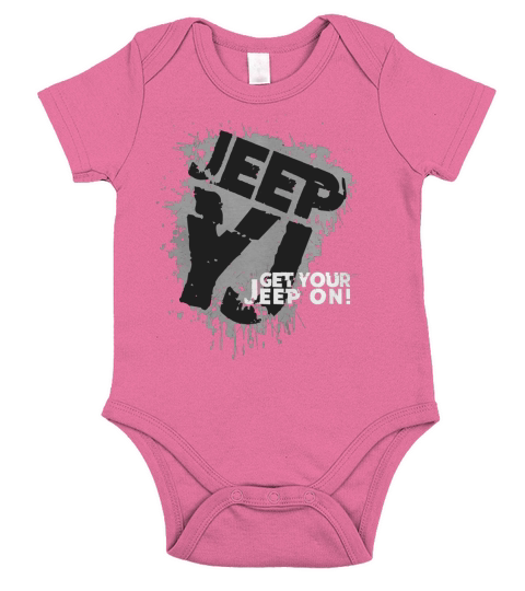 Get your Jeep On - YJ Short Sleeve Baby One-Piece