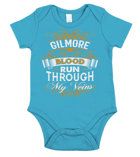 GILMORE shirt, GILMORE Family Name, GILMORE Funny Name Gifts T Shirt Short Sleeve Baby One-Piece