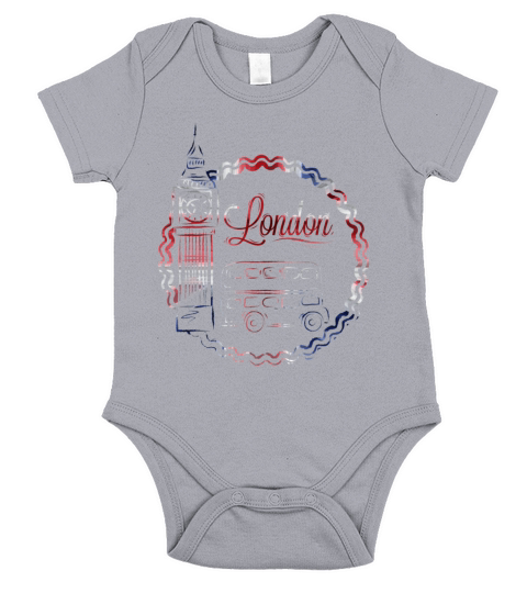London Short Sleeve Baby One-Piece