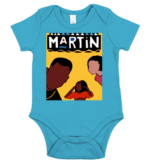MARTIN HIP HOP TV SHOW Short Sleeve Baby One-Piece