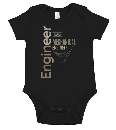 Mechanical Engineer Short Sleeve Baby One-Piece