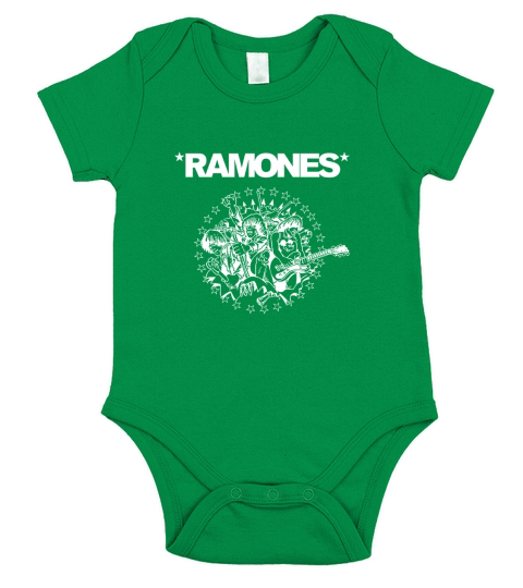 Ramones Punk Joey Ramone Short Sleeve Baby One-Piece