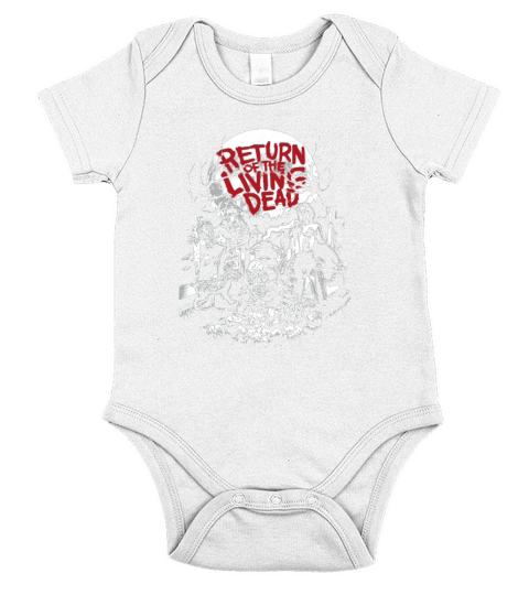 Return of the living dead shirt Short Sleeve Baby One-Piece