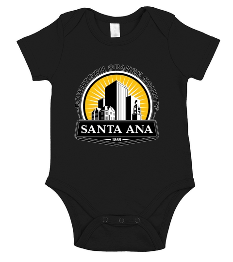 Santa Ana Short Sleeve Baby One-Piece