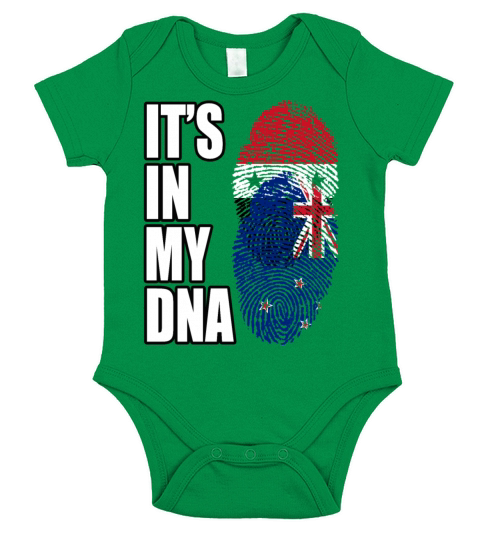 Syrian And New Zealand Vintage Heritage DNA Flag Short Sleeve Baby One-Piece