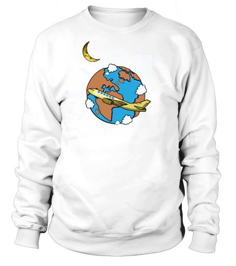Around the World Pilot Gift Sweatshirt Unisex