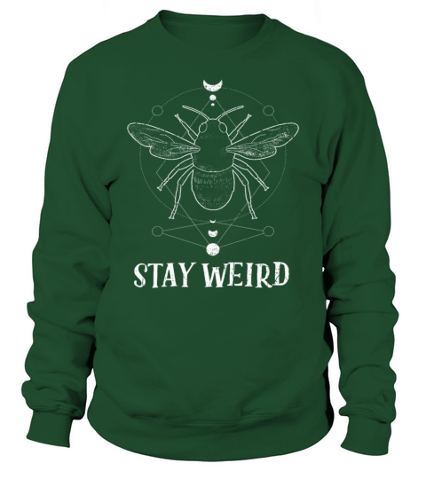 Bee Tarot Card Occult Club Weird Gothic Sweatshirt Unisex