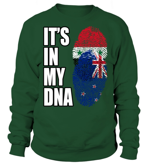 Syrian And New Zealand Vintage Heritage DNA Flag Sweatshirt Unisex