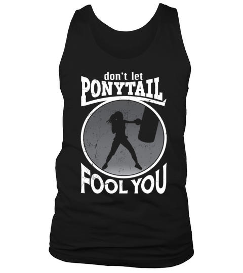 Boxing Girl Vintage DonT Let The Tank Top Unisex