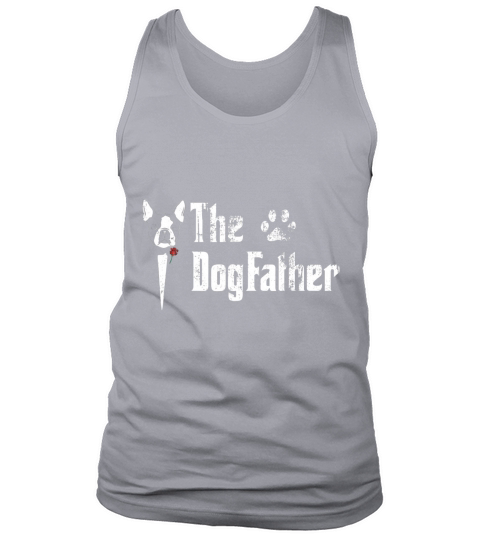Mens The Dogfather Boston Terrier Dog Dad 2020 Tank Top Unisex