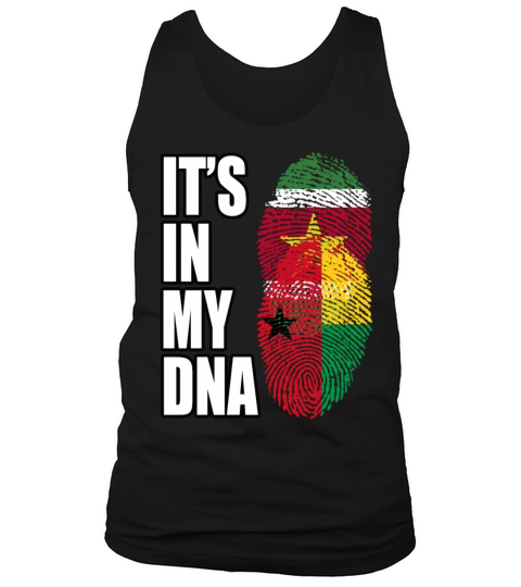 Surinamese And Bissau Guinean Vintage Heritage DNA Tank Top Unisex