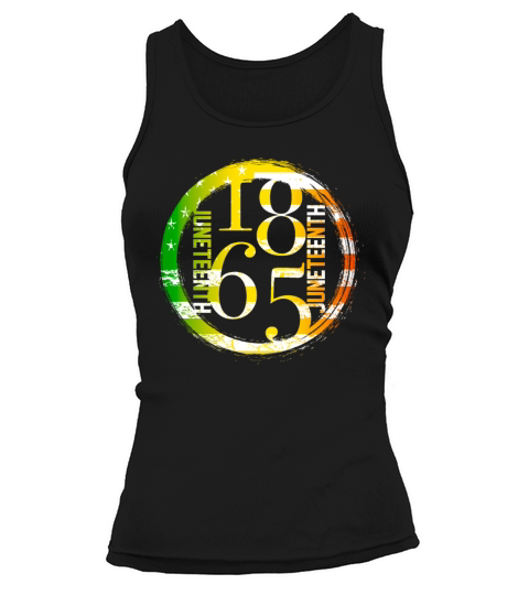 1865 Brush Circle Black Juneteenth June Vintage Tank top Woman