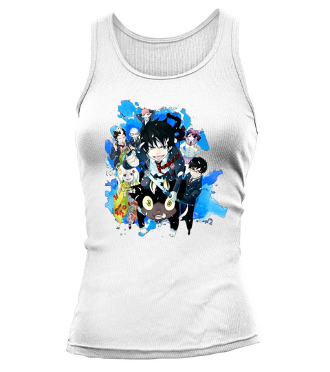 Blue Ao No Anime Exorcist Gift T-Shirt Tank top Woman