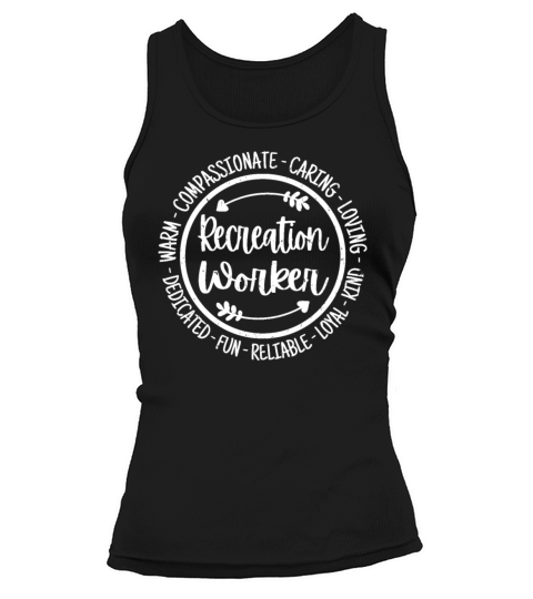 Recreation Worker Activity Professional Vintage Tank top Woman