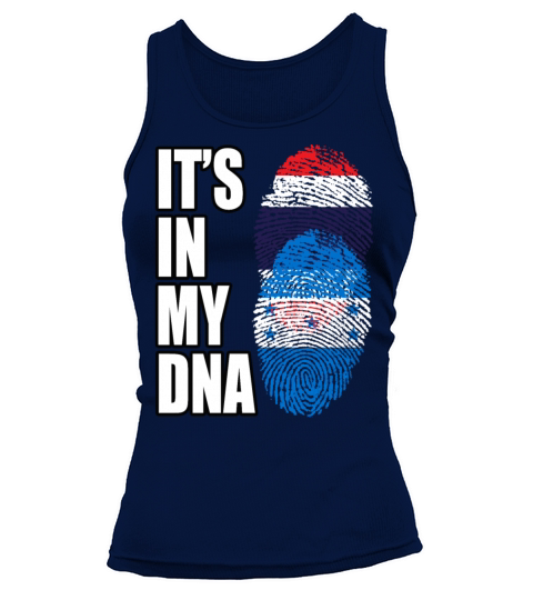 Thai And Honduran Vintage Heritage DNA Flag Tank top Woman